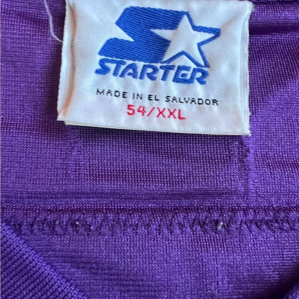 Vintage Purple Minnesota Vikings Randy Moss Starter Jersey #84 - Picture 4 of 4